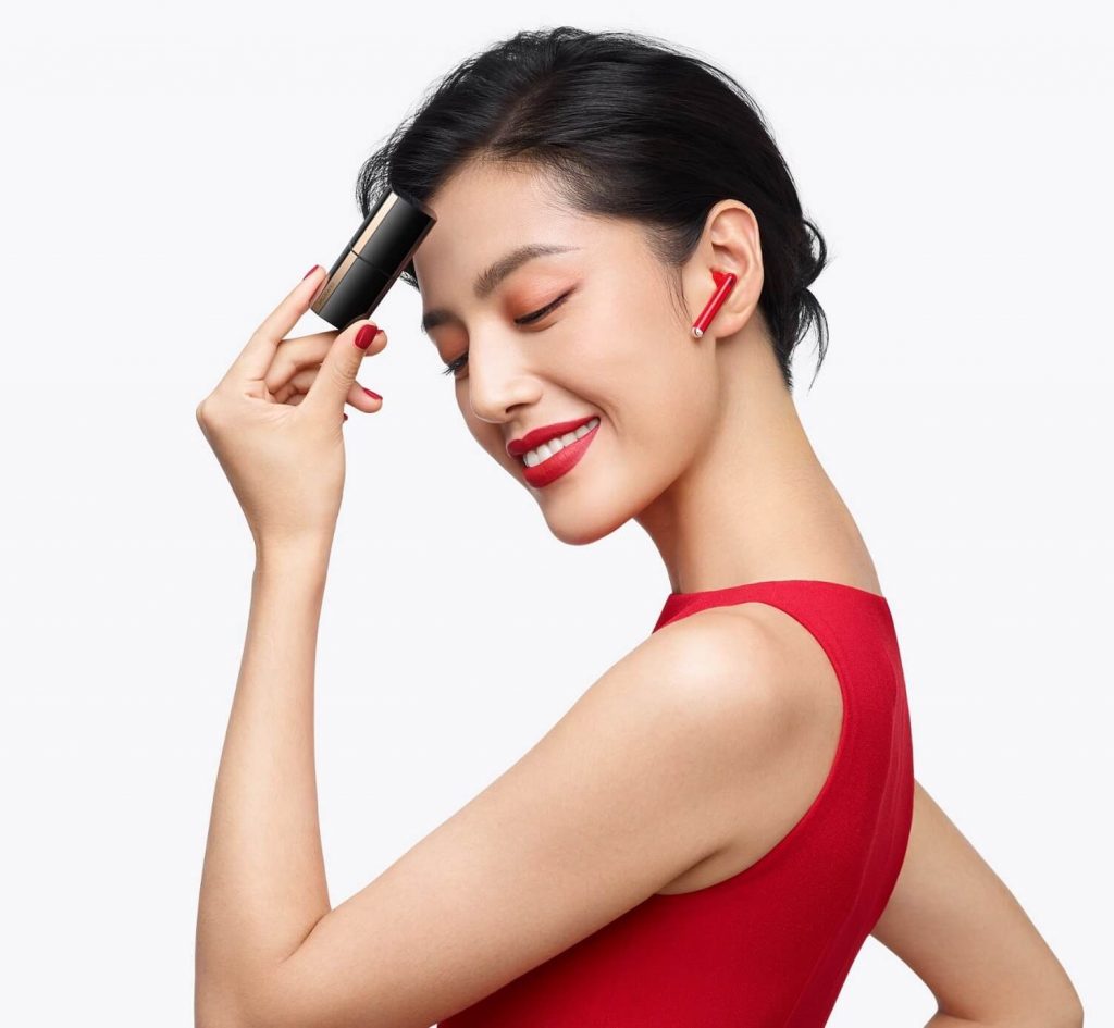 news słuchawki bezprzewodowe Huawei FreeBuds Lipstick