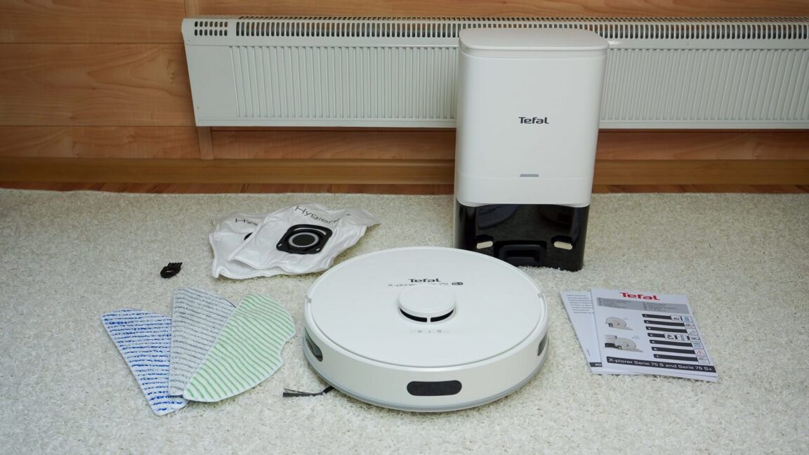 Test Tefal X–plorer Serie 75 S+ sam wyrzuca śmieci!