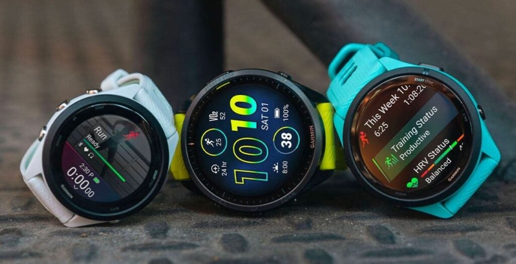 Garmin Forerunner 965 i 265 smartwatche dla biegaczy z jasnym ekranem AMOLED