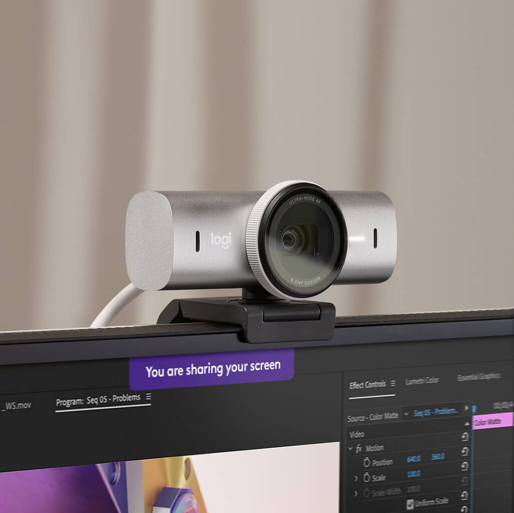 Logitech MX Brio kamerka internetowa dla streamerów z AI