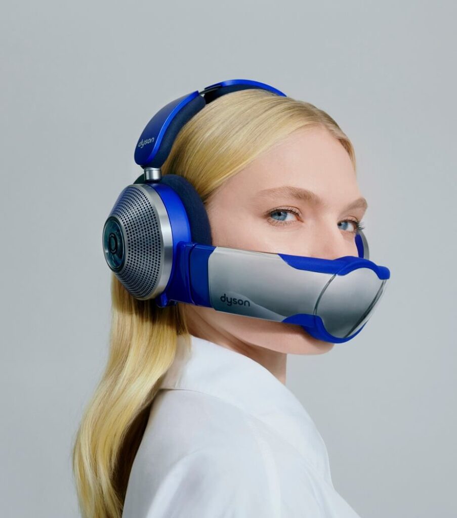 Dyson Zone nowe słuchawki z maską oczyszczającą powietrze